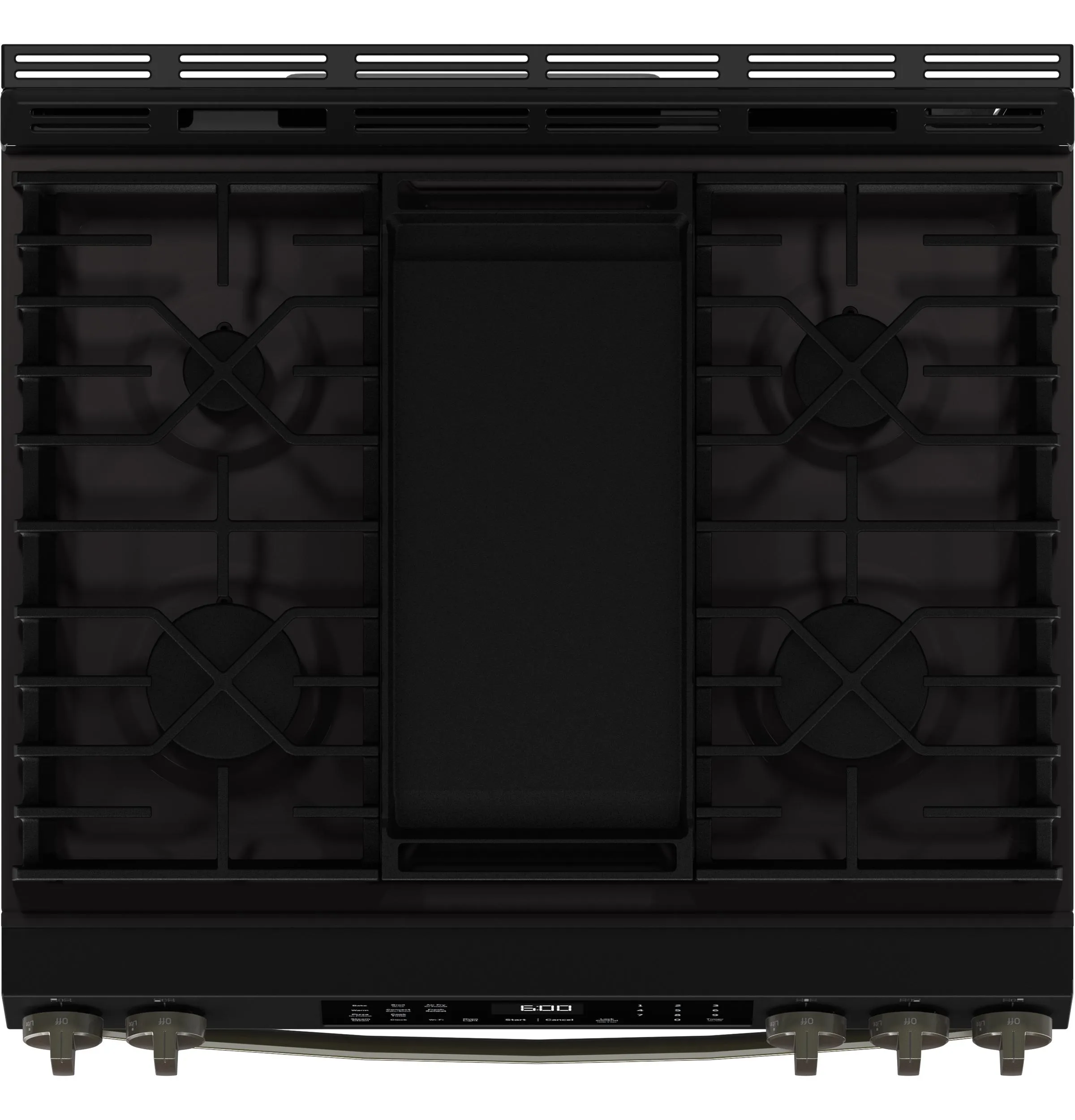 Ge Appliances GGS600AVDS Ge 30 Slide-In Front-Control Convection Gas Range With No Preheat Air Fry And Easywash&#8482; Oven Tray