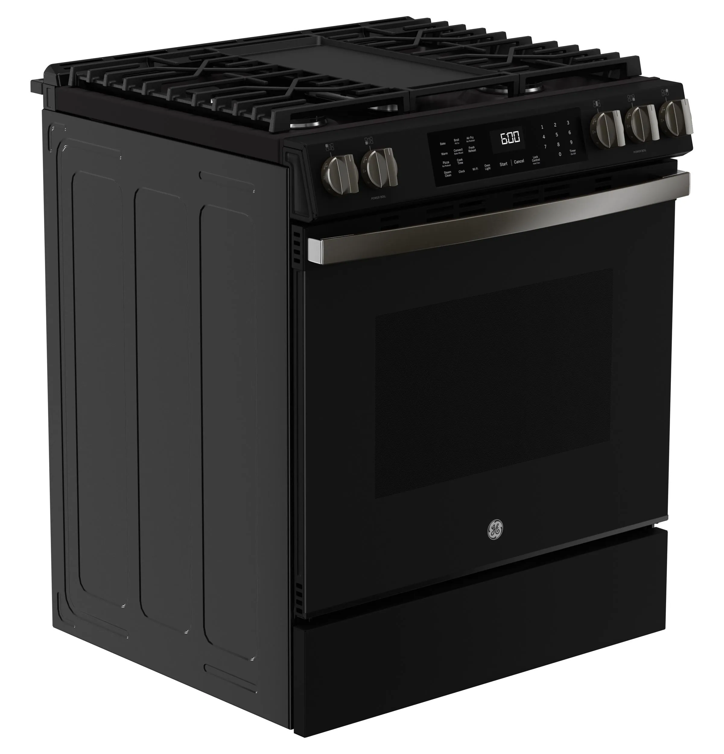 Ge Appliances GGS600AVDS Ge 30 Slide-In Front-Control Convection Gas Range With No Preheat Air Fry And Easywash&#8482; Oven Tray