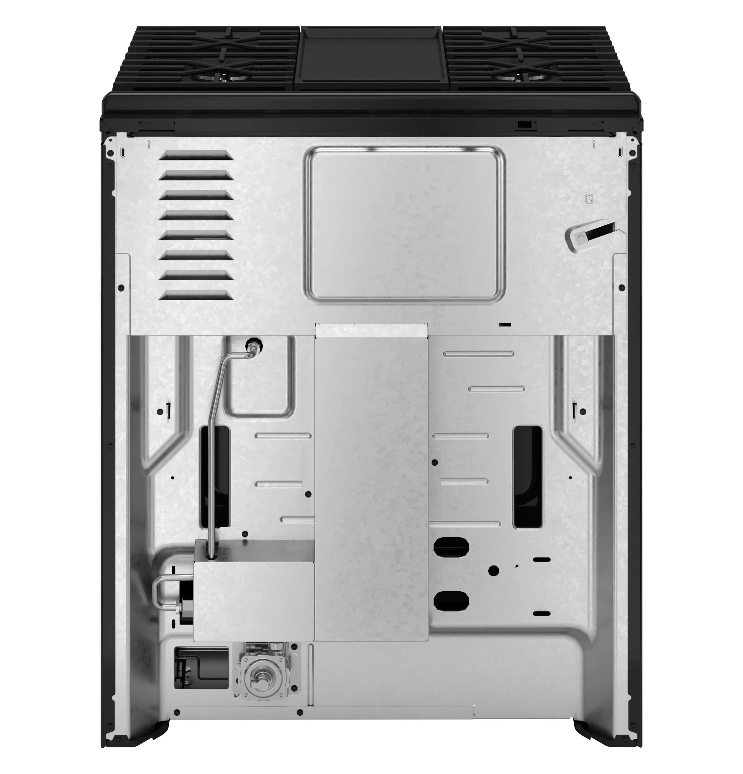 Ge Appliances GGS600AVDS Ge 30 Slide-In Front-Control Convection Gas Range With No Preheat Air Fry And Easywash&#8482; Oven Tray