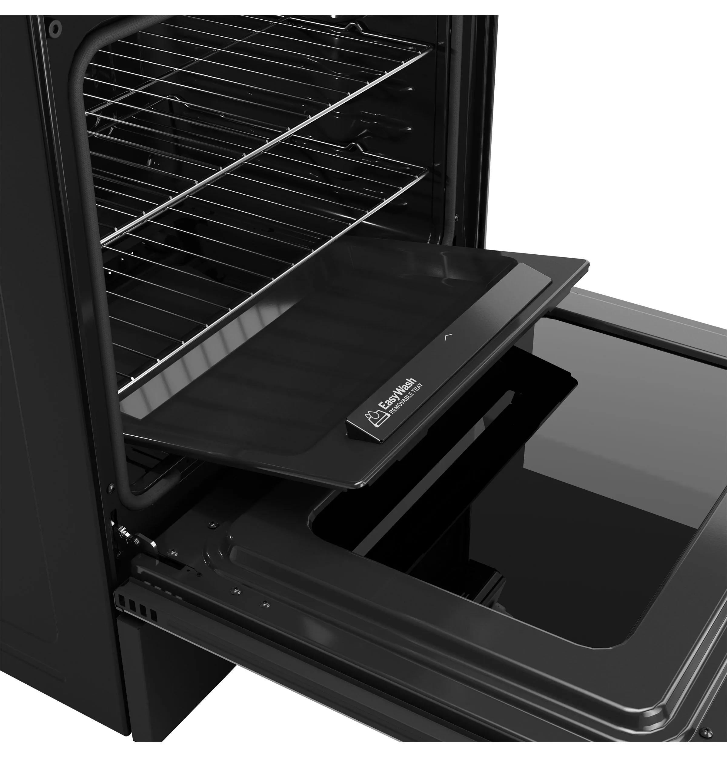 Ge Appliances GGS600AVDS Ge 30 Slide-In Front-Control Convection Gas Range With No Preheat Air Fry And Easywash&#8482; Oven Tray