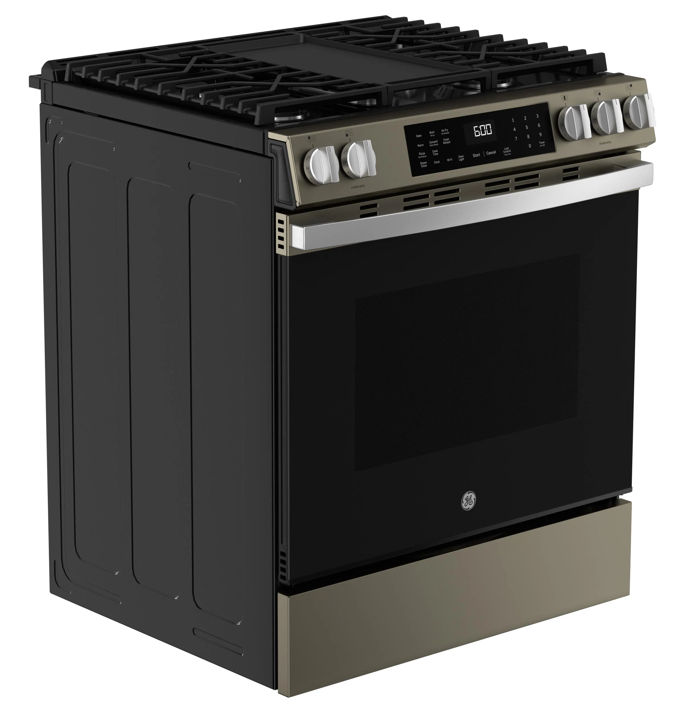 Ge Appliances GGS600AVES Ge 30 Slide-In Front-Control Convection Gas Range With No Preheat Air Fry And Easywash&#8482; Oven Tray