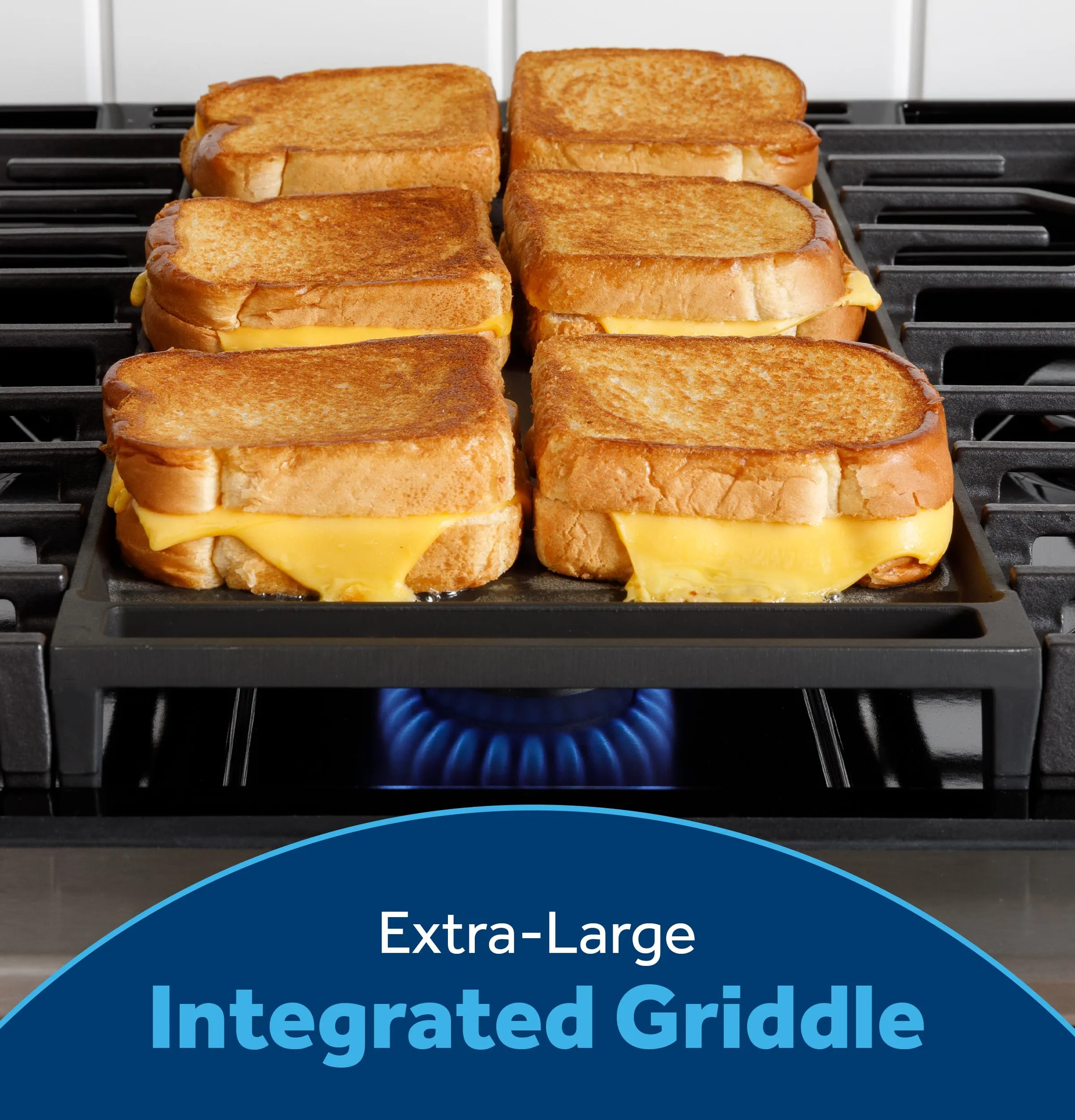 Ge Appliances GGS600AVFS Ge 30 Slide-In Front-Control Convection Gas Range With No Preheat Air Fry And Easywash&#8482; Oven Tray