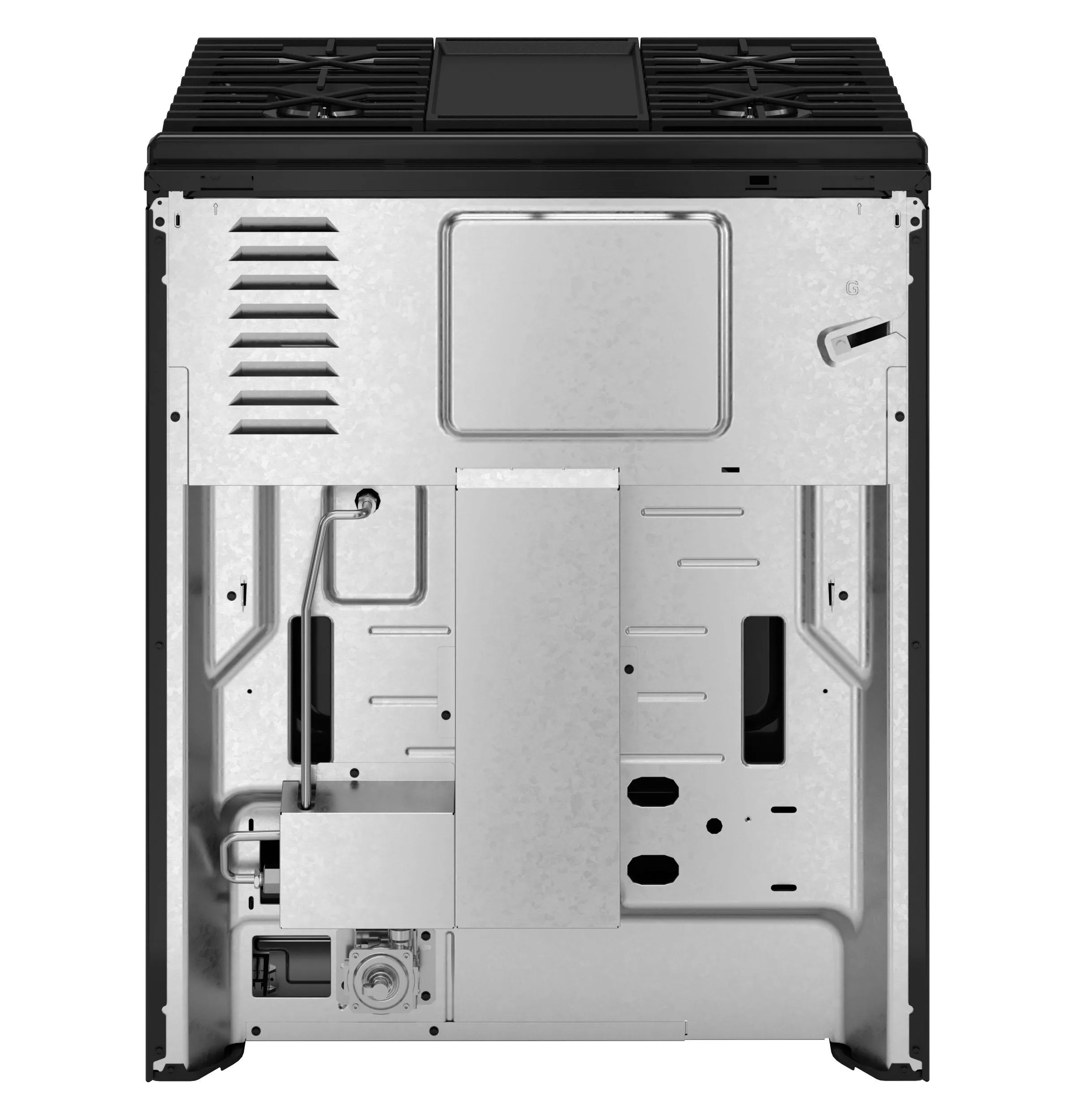 Ge Appliances GGS600AVFS Ge 30 Slide-In Front-Control Convection Gas Range With No Preheat Air Fry And Easywash&#8482; Oven Tray