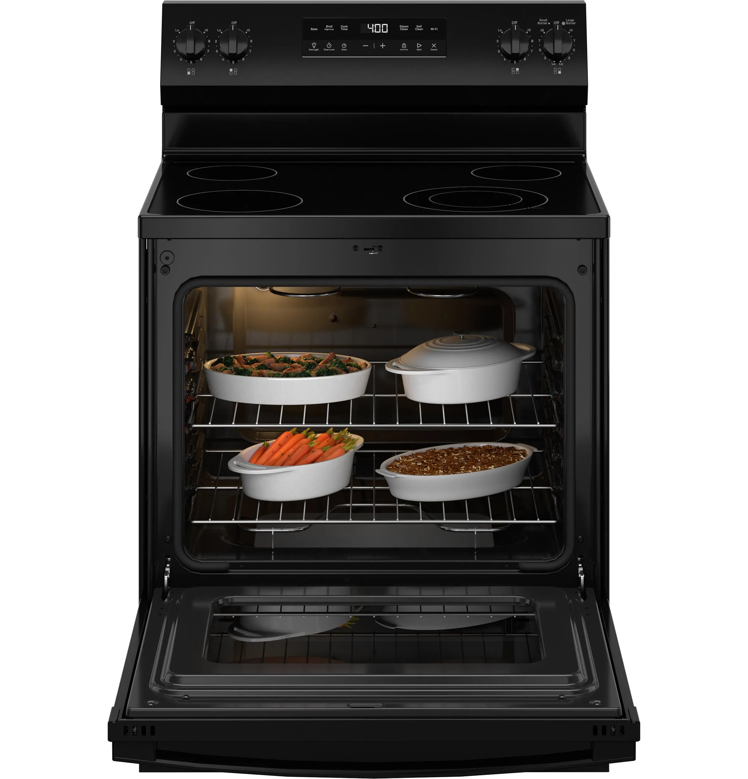 Ge Appliances GRF400PVBB Ge 30 Free-Standing Electric Range