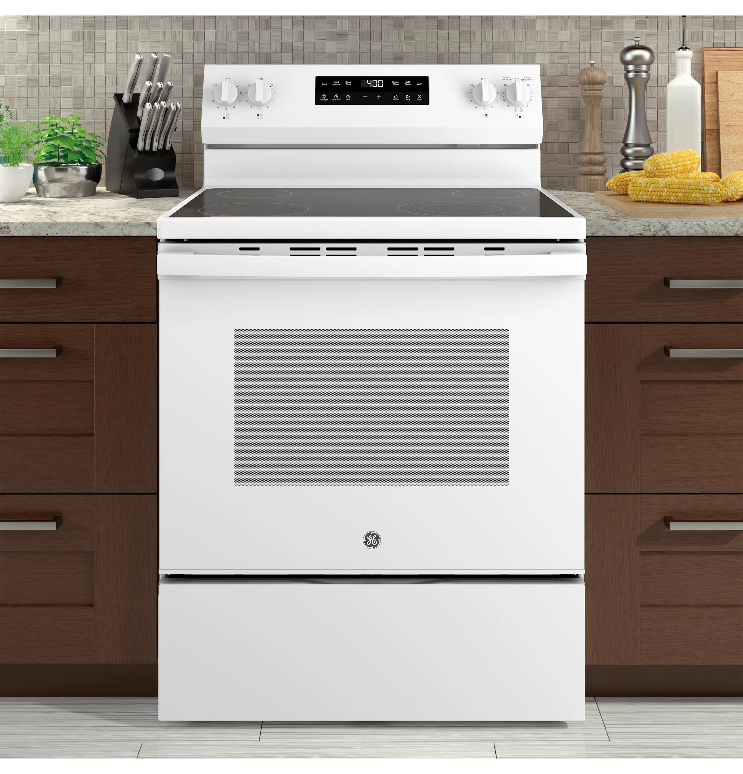 Ge Appliances GRF400PVWW Ge 30 Free-Standing Electric Range