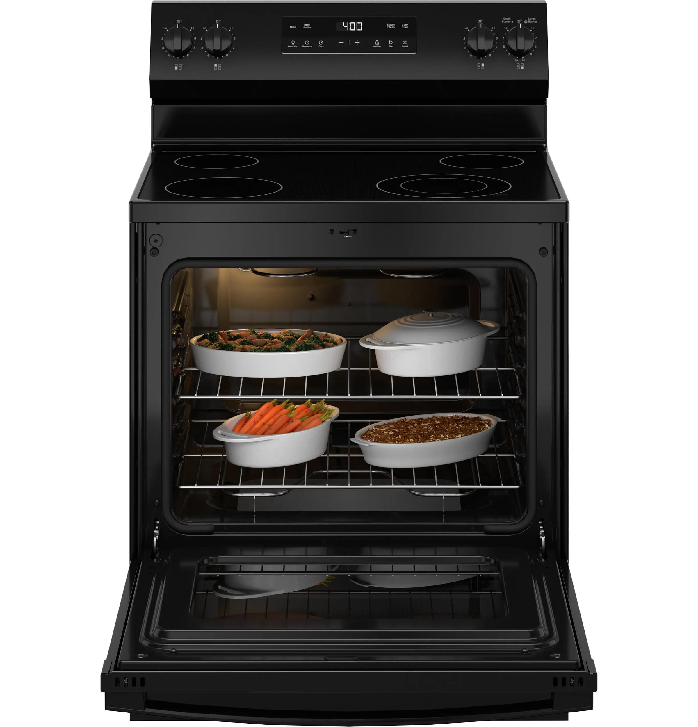 Ge Appliances GRF400SVBB Ge 30 Free-Standing Electric Range