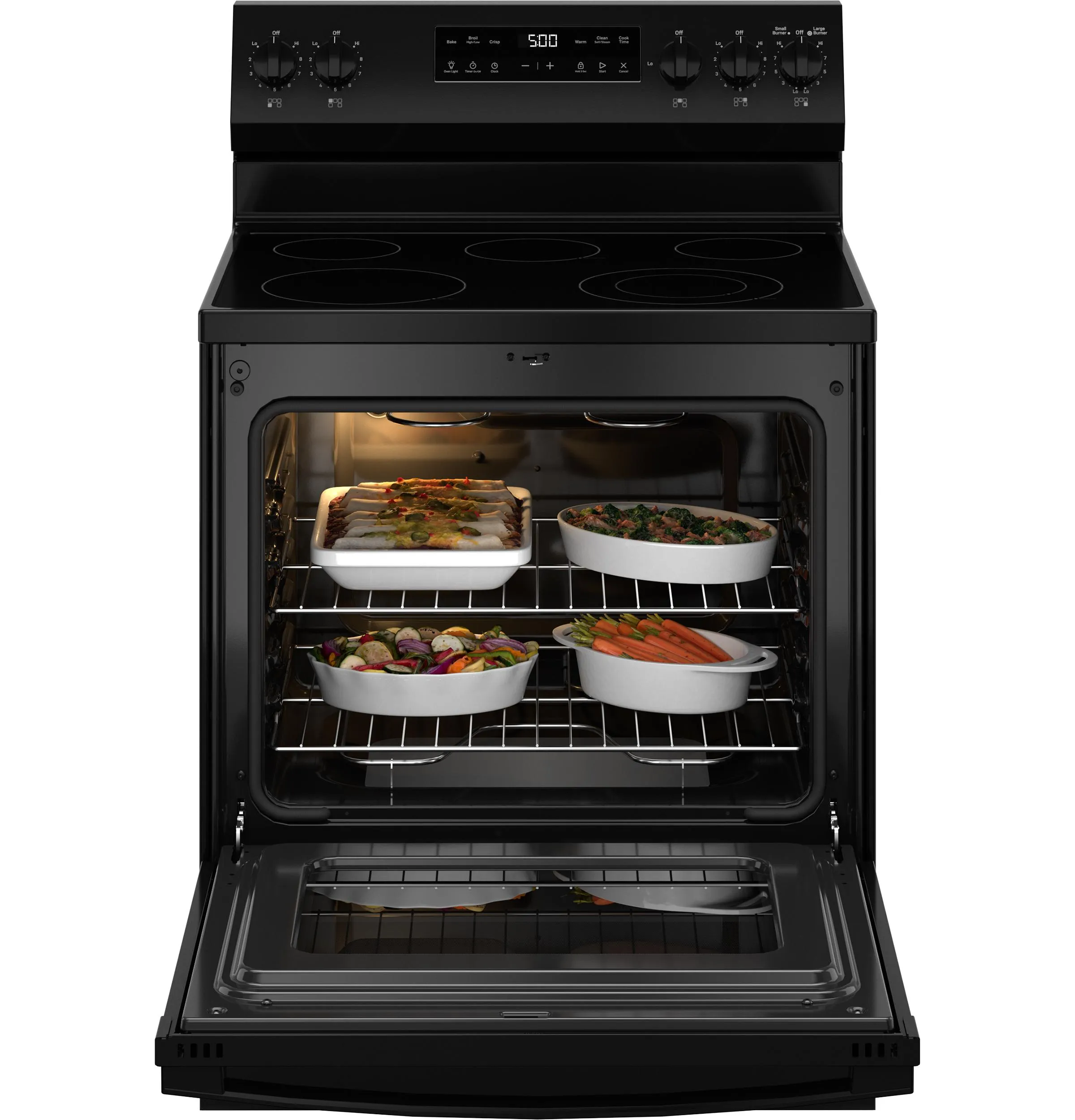 Ge Appliances GRF500PVBB Ge 30 Free-Standing Electric Range