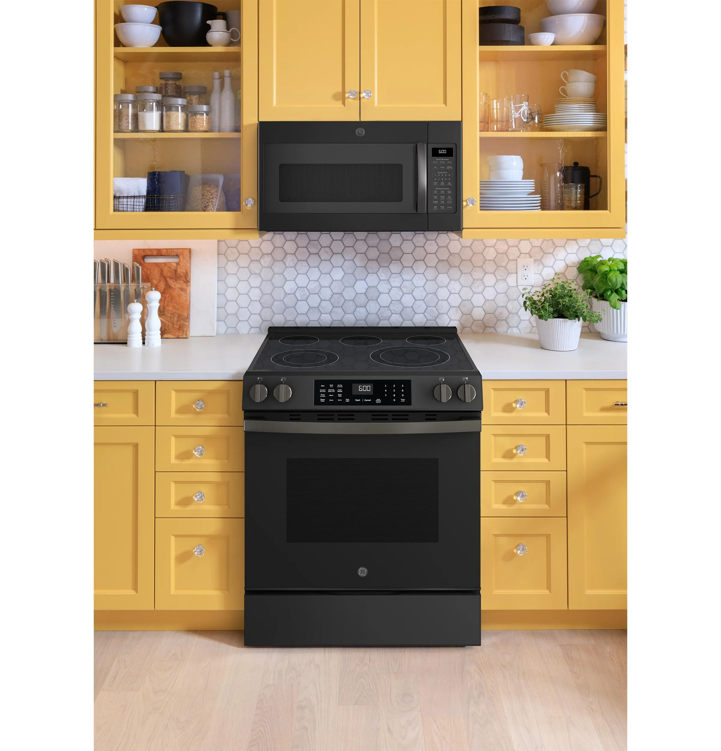Ge Appliances GRS600AVDS Ge 30 Slide-In Electric Convection Range With No Preheat Air Fry And Easywash&#8482; Oven Tray