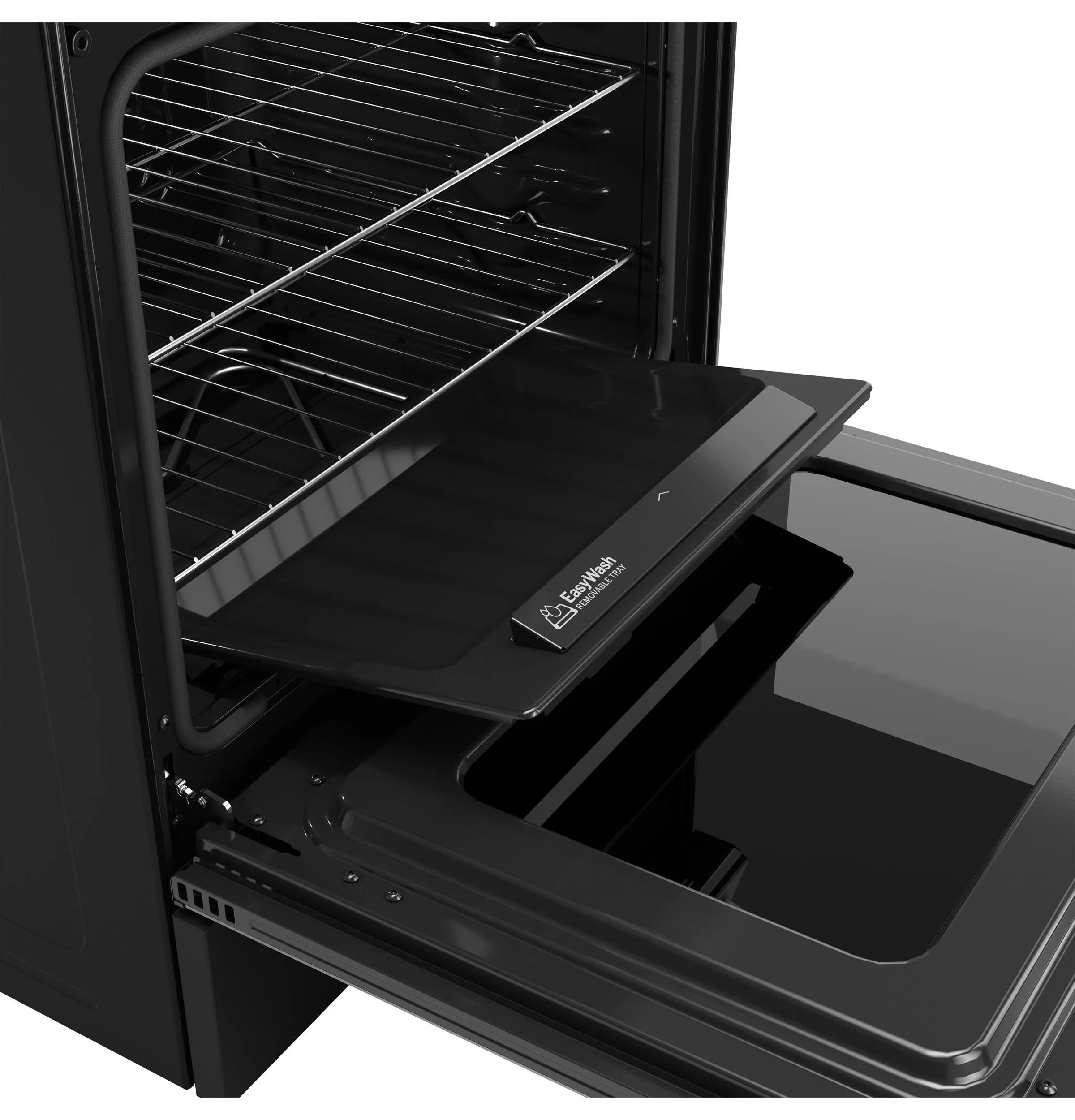 Ge Appliances GRS600AVDS Ge 30 Slide-In Electric Convection Range With No Preheat Air Fry And Easywash&#8482; Oven Tray