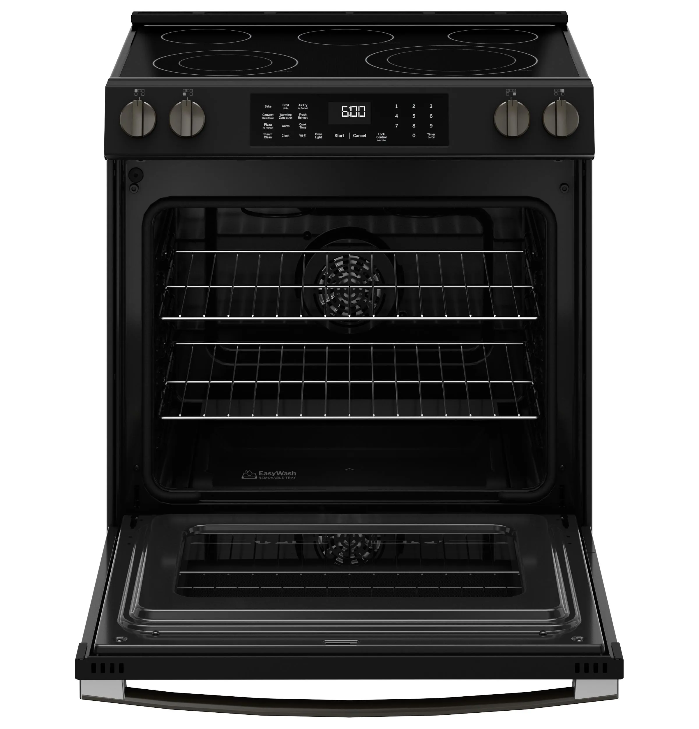 Ge Appliances GRS600AVDS Ge 30 Slide-In Electric Convection Range With No Preheat Air Fry And Easywash&#8482; Oven Tray