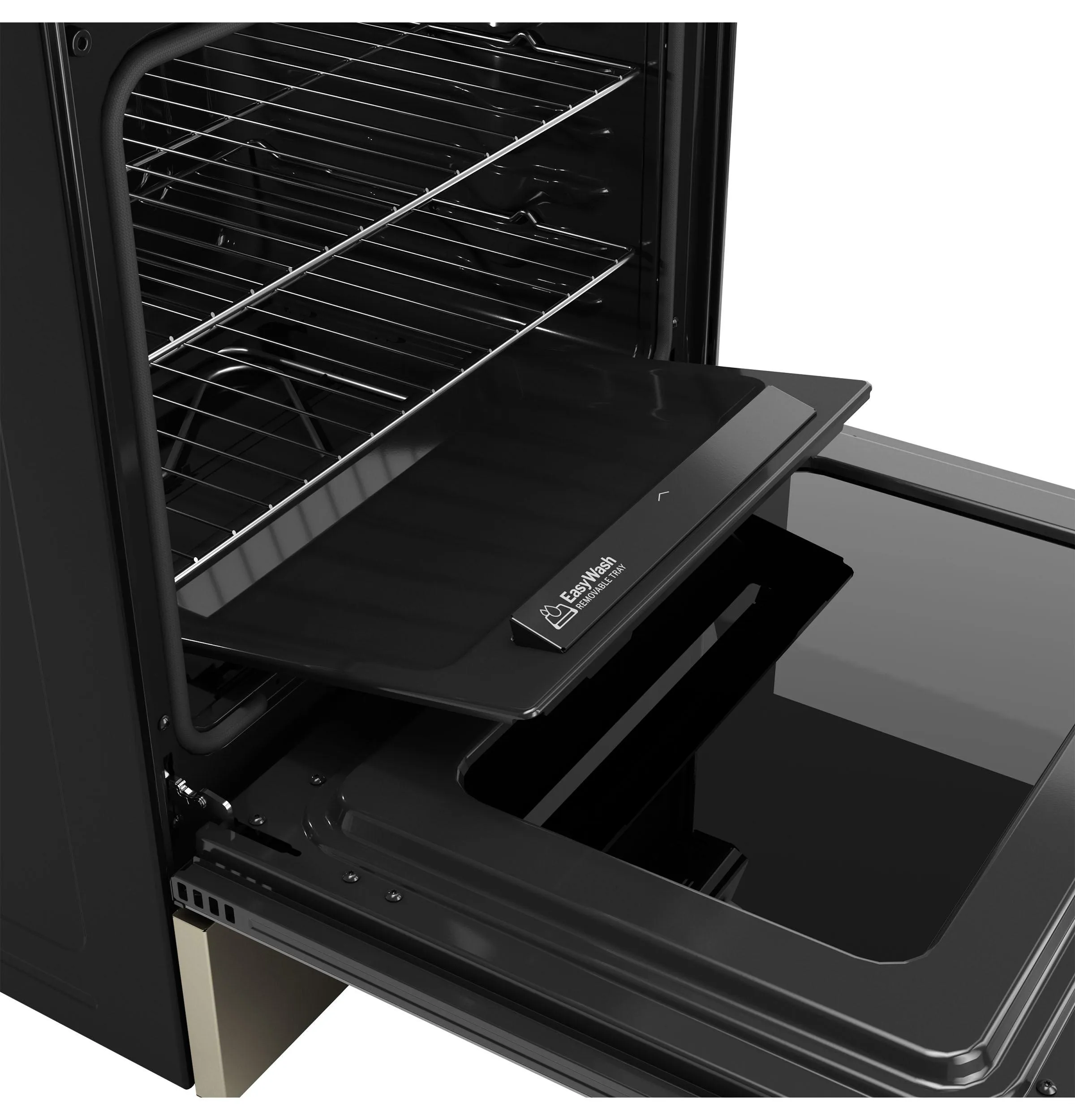 Ge Appliances GRS600AVES Ge 30 Slide-In Electric Convection Range With No Preheat Air Fry And Easywash&#8482; Oven Tray