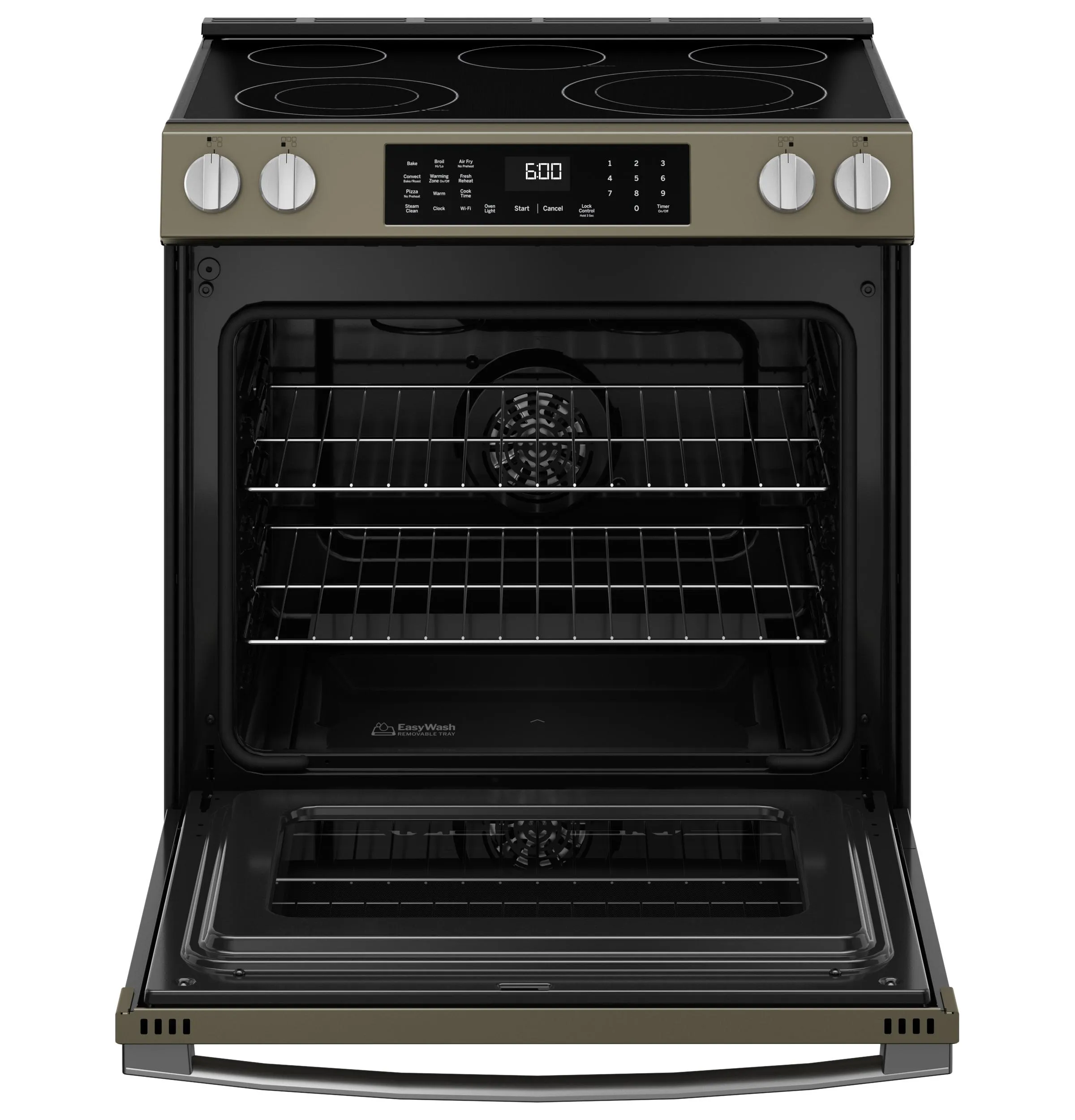 Ge Appliances GRS600AVES Ge 30 Slide-In Electric Convection Range With No Preheat Air Fry And Easywash&#8482; Oven Tray