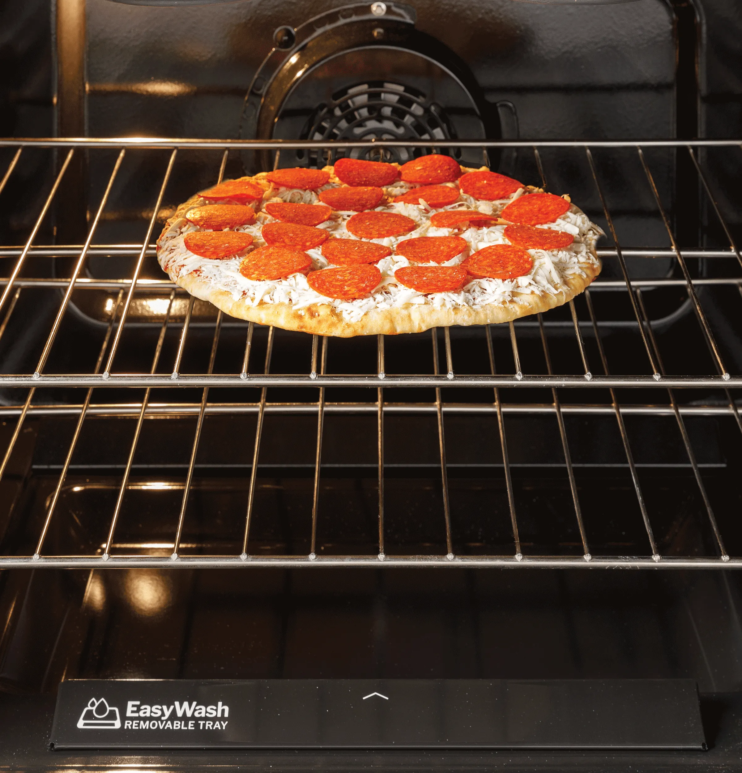 Ge Appliances GRS600AVFS Ge 30 Slide-In Electric Convection Range With No Preheat Air Fry And Easywash&#8482; Oven Tray