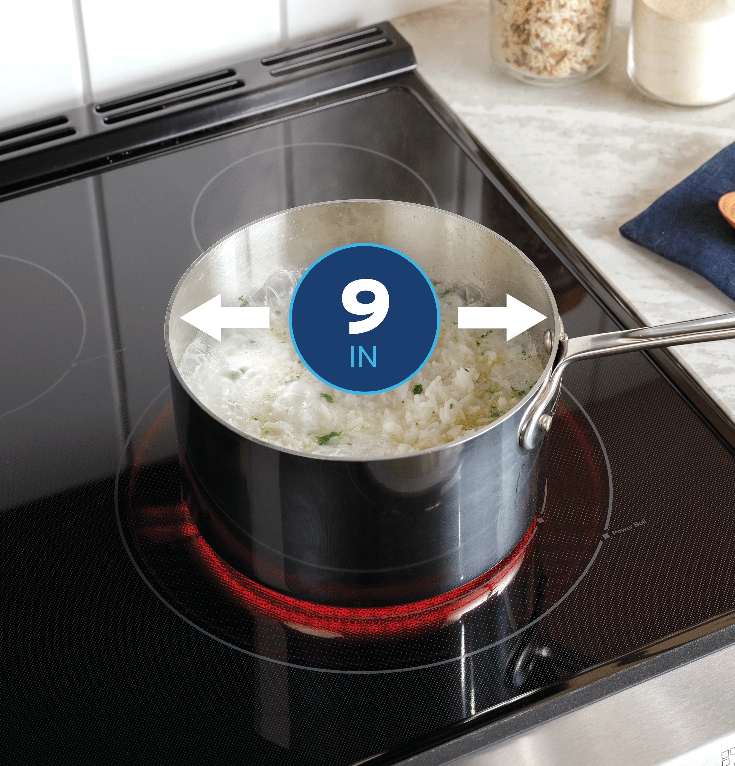 Ge Appliances GRS600AVFS Ge 30 Slide-In Electric Convection Range With No Preheat Air Fry And Easywash&#8482; Oven Tray