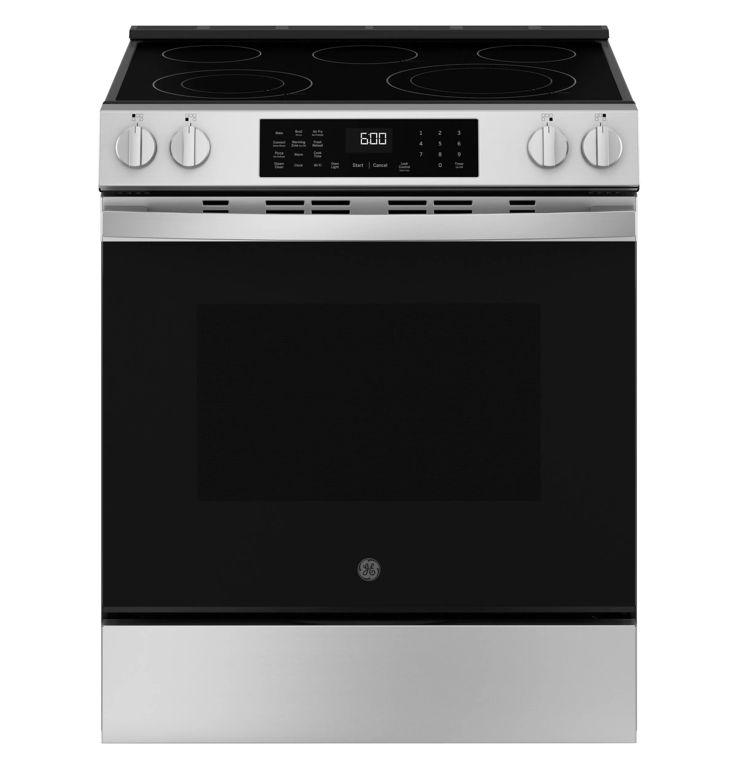 Ge Appliances GRS600AVFS Ge 30 Slide-In Electric Convection Range With No Preheat Air Fry And Easywash&#8482; Oven Tray