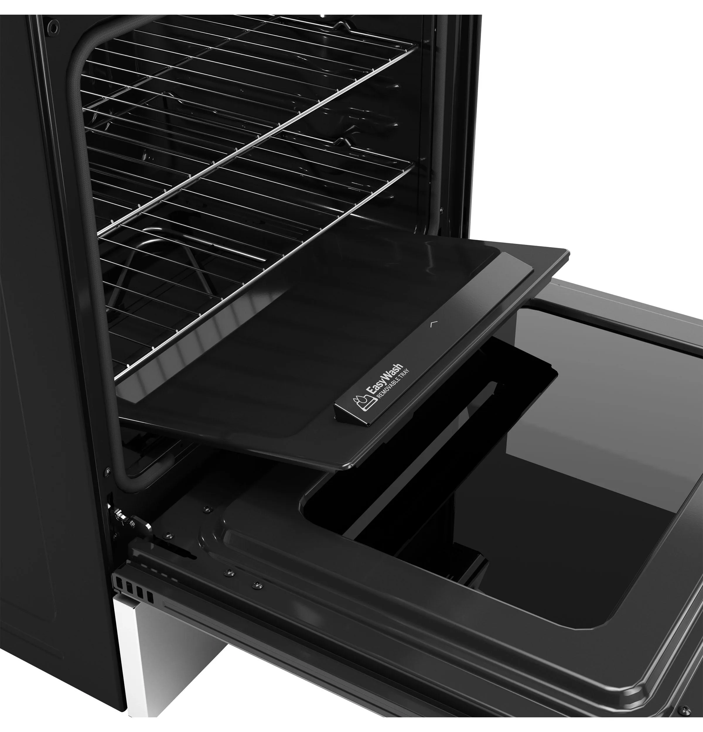 Ge Appliances GRS600AVFS Ge 30 Slide-In Electric Convection Range With No Preheat Air Fry And Easywash&#8482; Oven Tray
