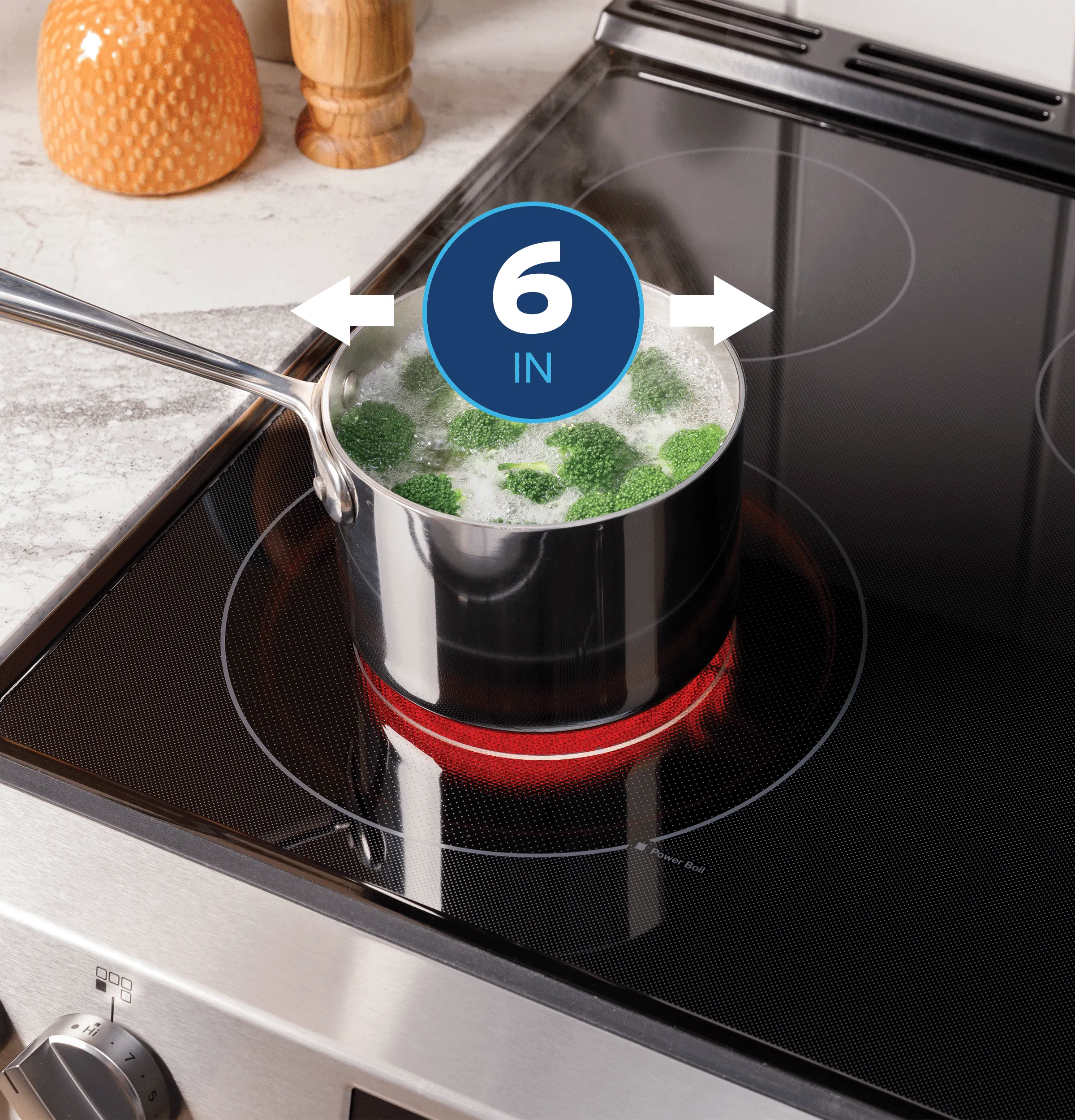Ge Appliances GRS600AVFS Ge 30 Slide-In Electric Convection Range With No Preheat Air Fry And Easywash&#8482; Oven Tray