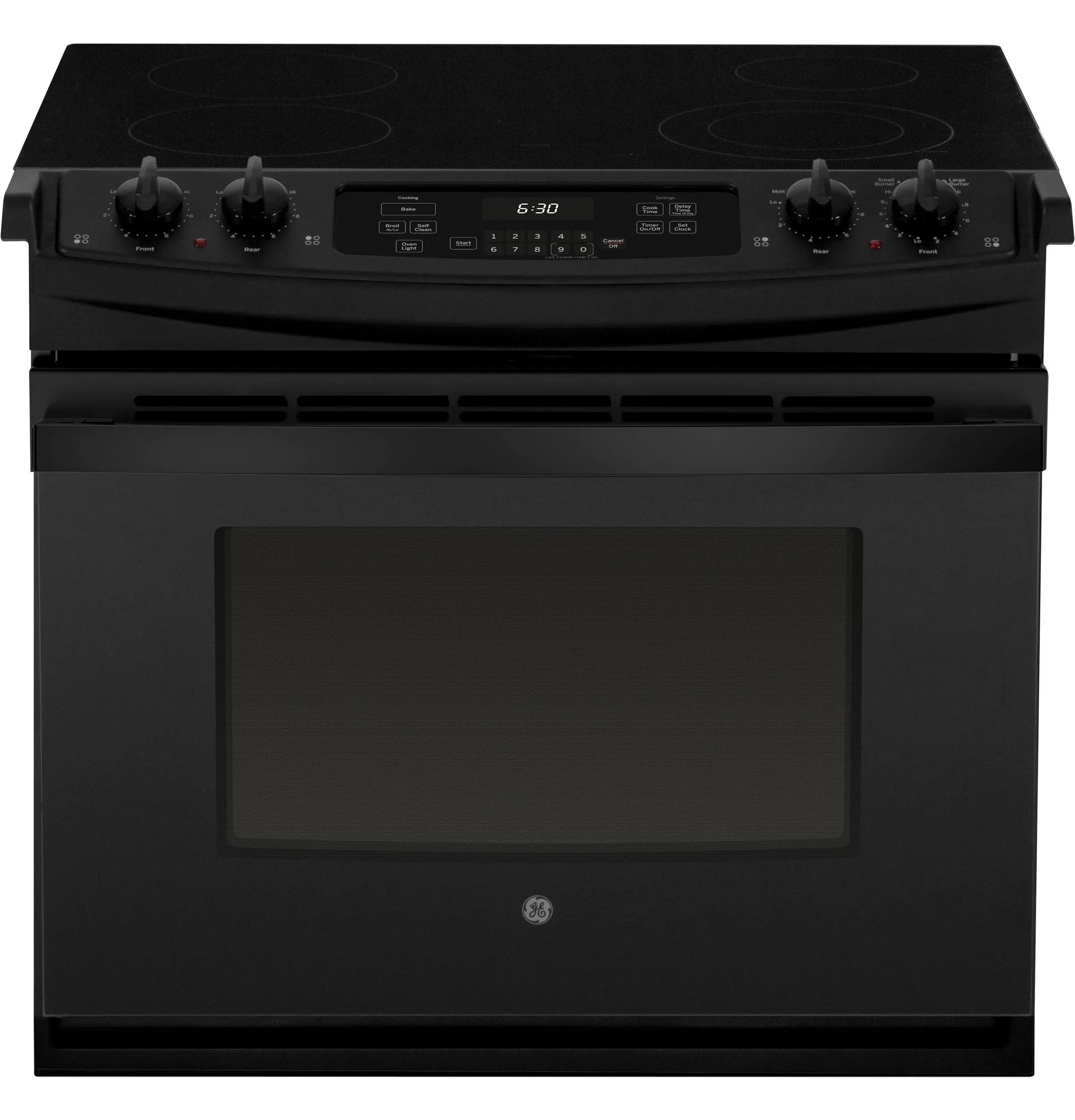 Ge Appliances JD630DTBB Ge 30 Drop-In Electric Range