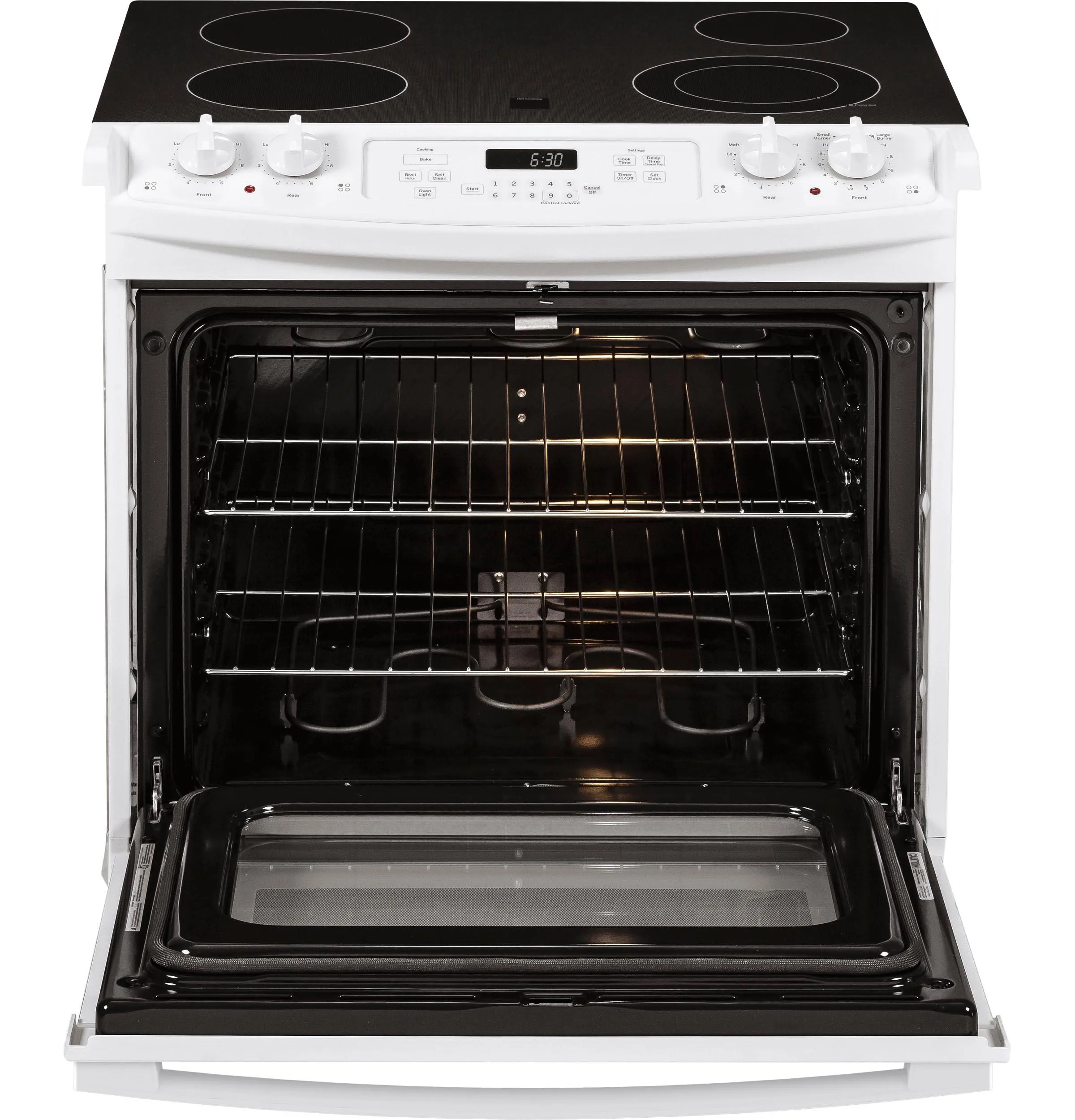 Ge Appliances JD630DTWW Ge 30 Drop-In Electric Range