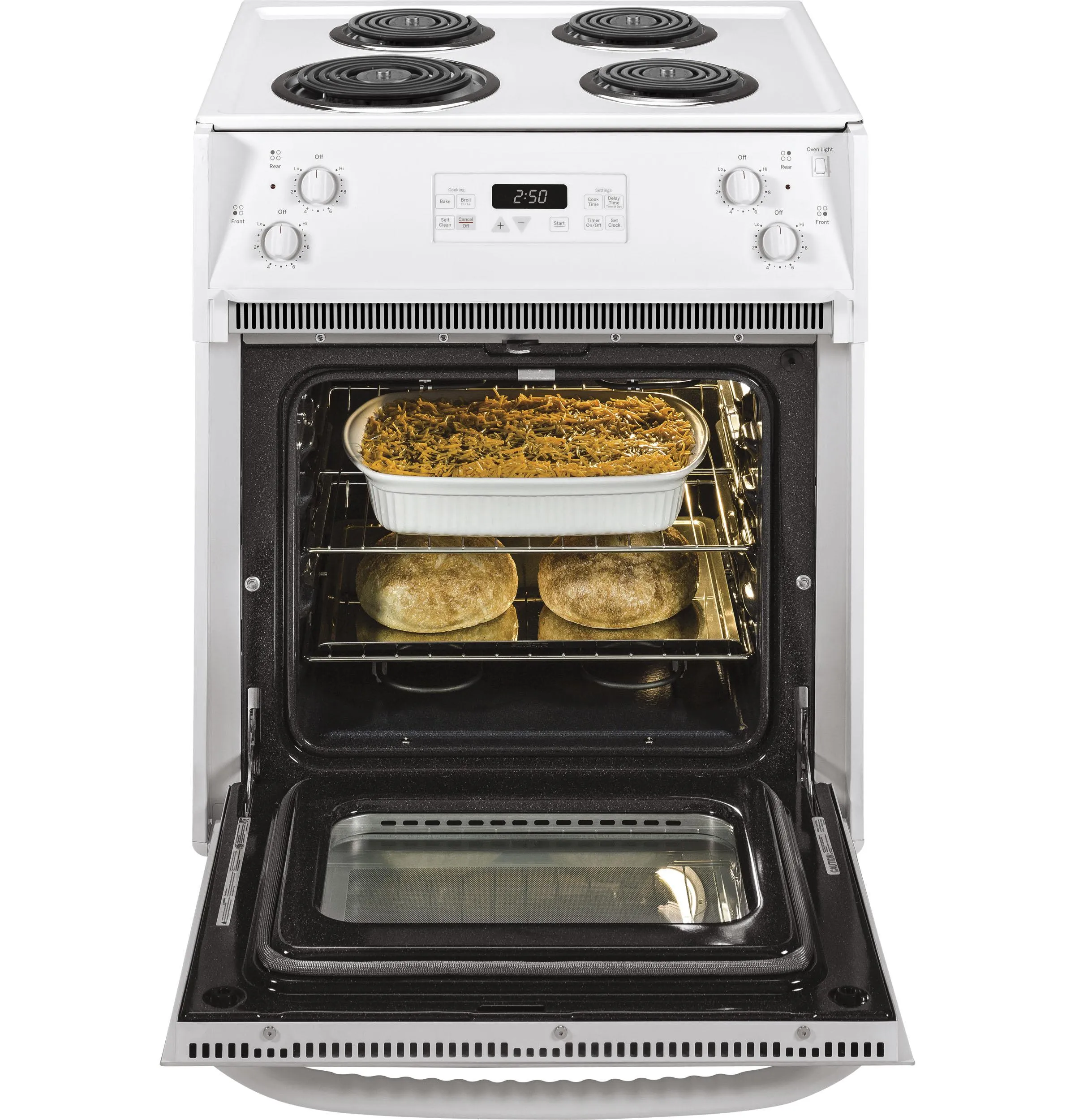 Ge Appliances JM250DTWW Ge 27 Drop-In Electric Range
