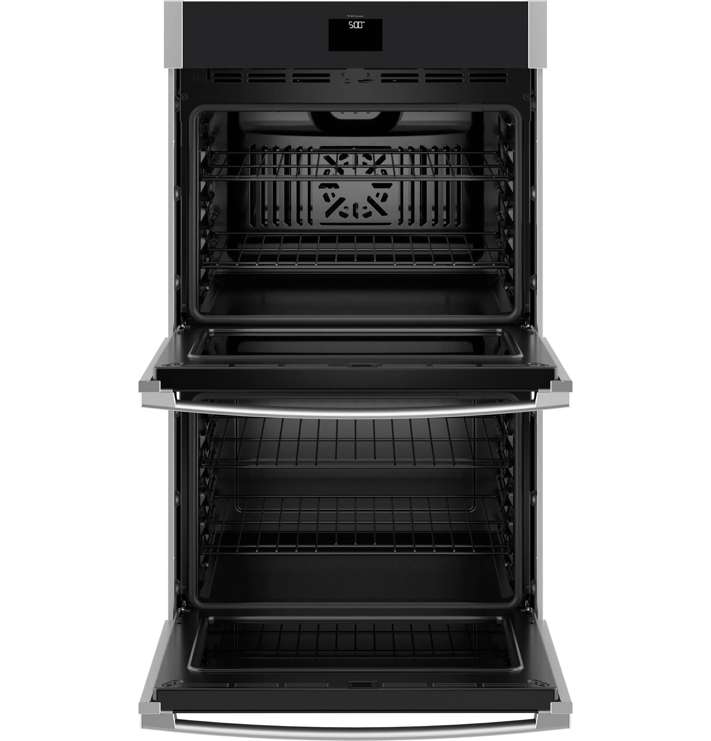 Ge Appliances JTD5000SVSS Ge 30 Smart Built-In Self-Clean Convection Double Wall Oven With No Preheat Air Fry