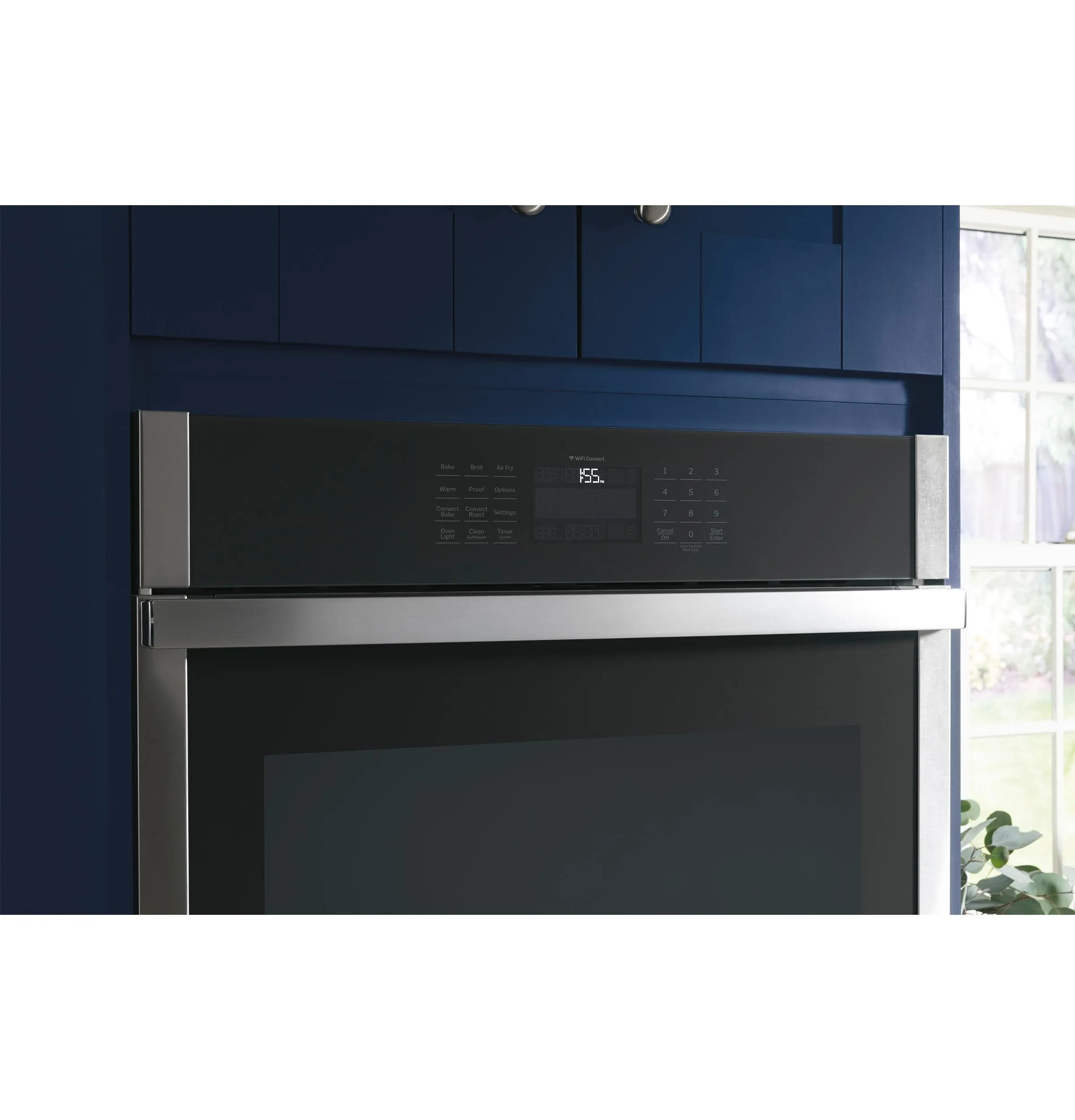 Ge Appliances JTD5000SVSS Ge 30 Smart Built-In Self-Clean Convection Double Wall Oven With No Preheat Air Fry