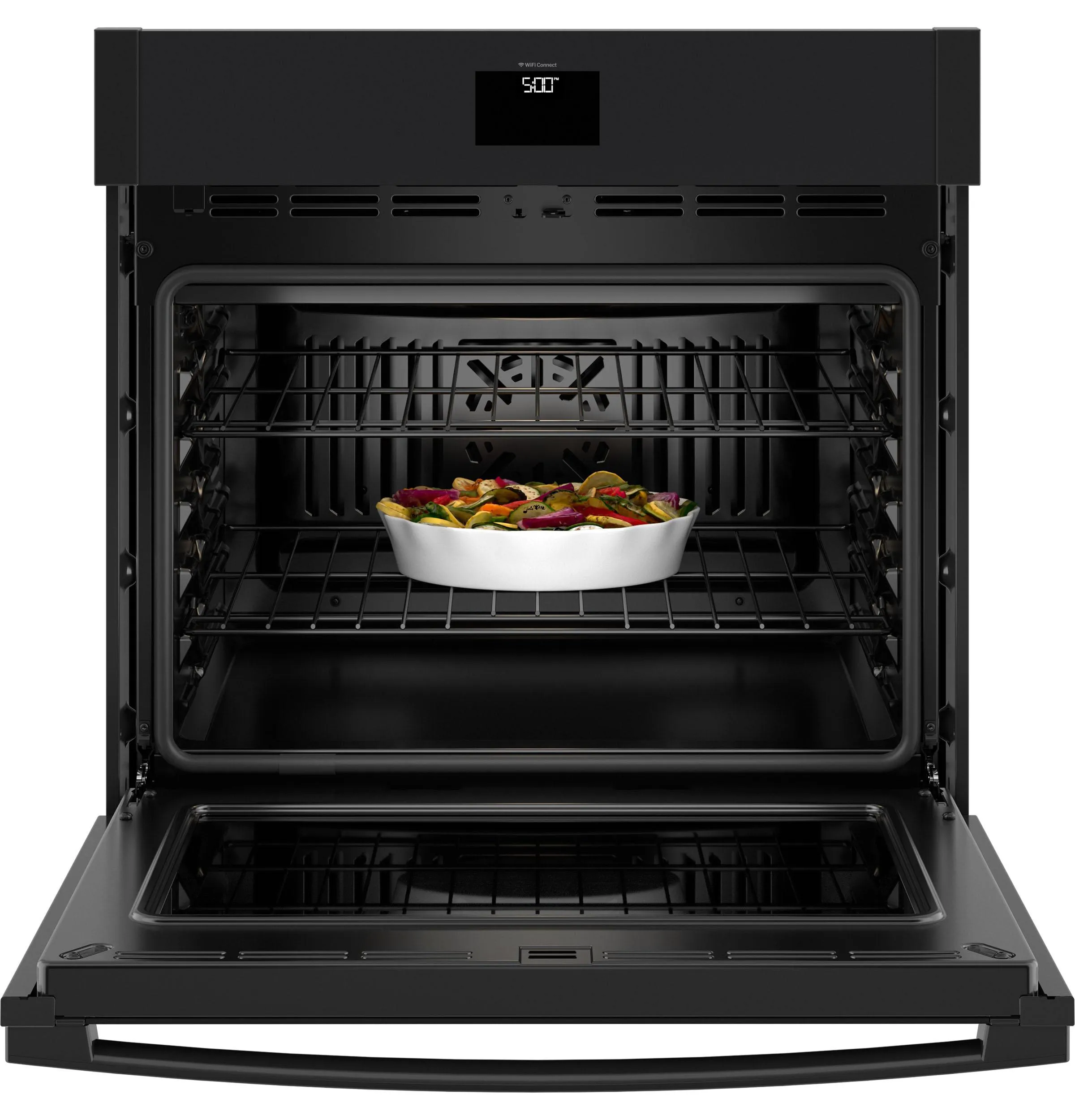 Ge Appliances JTS5000DVBB Ge 30 Smart Built-In Self-Clean Convection Single Wall Oven With No Preheat Air Fry