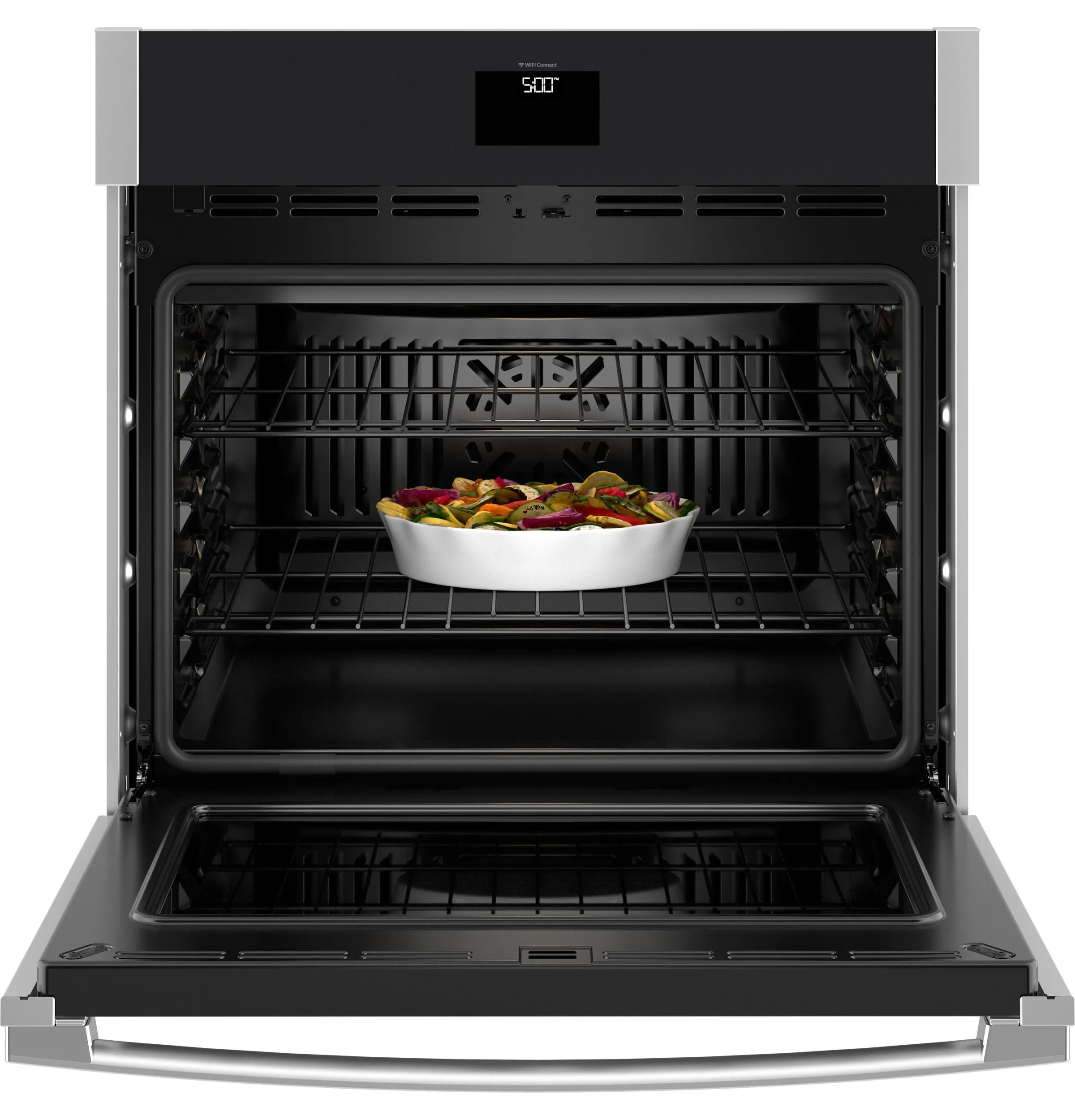 Ge Appliances JTS5000SVSS Ge 30 Smart Built-In Self-Clean Convection Single Wall Oven With No Preheat Air Fry