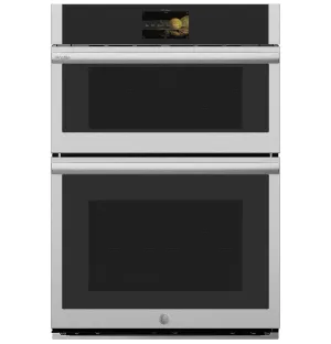 Ge Appliances PT9900SWSS Ge Profile&#8482; 30 In. Combination Double Wall Oven With Convection. Air Fry. Steam. Sous Vide. And Advantium Technology