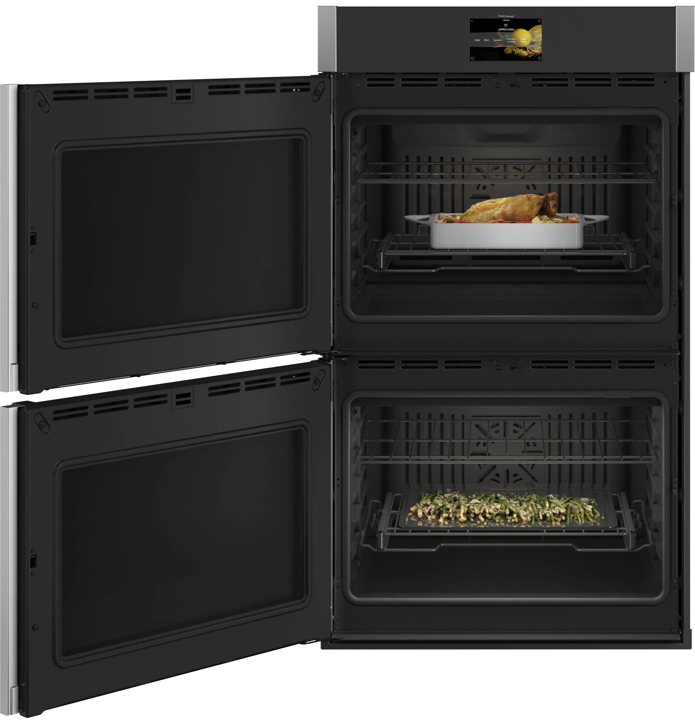 Ge Appliances PTD700LSNSS Ge Profile&#8482; 30 Smart Built-In Convection Double Wall Oven With Left-Hand Side-Swing Doors