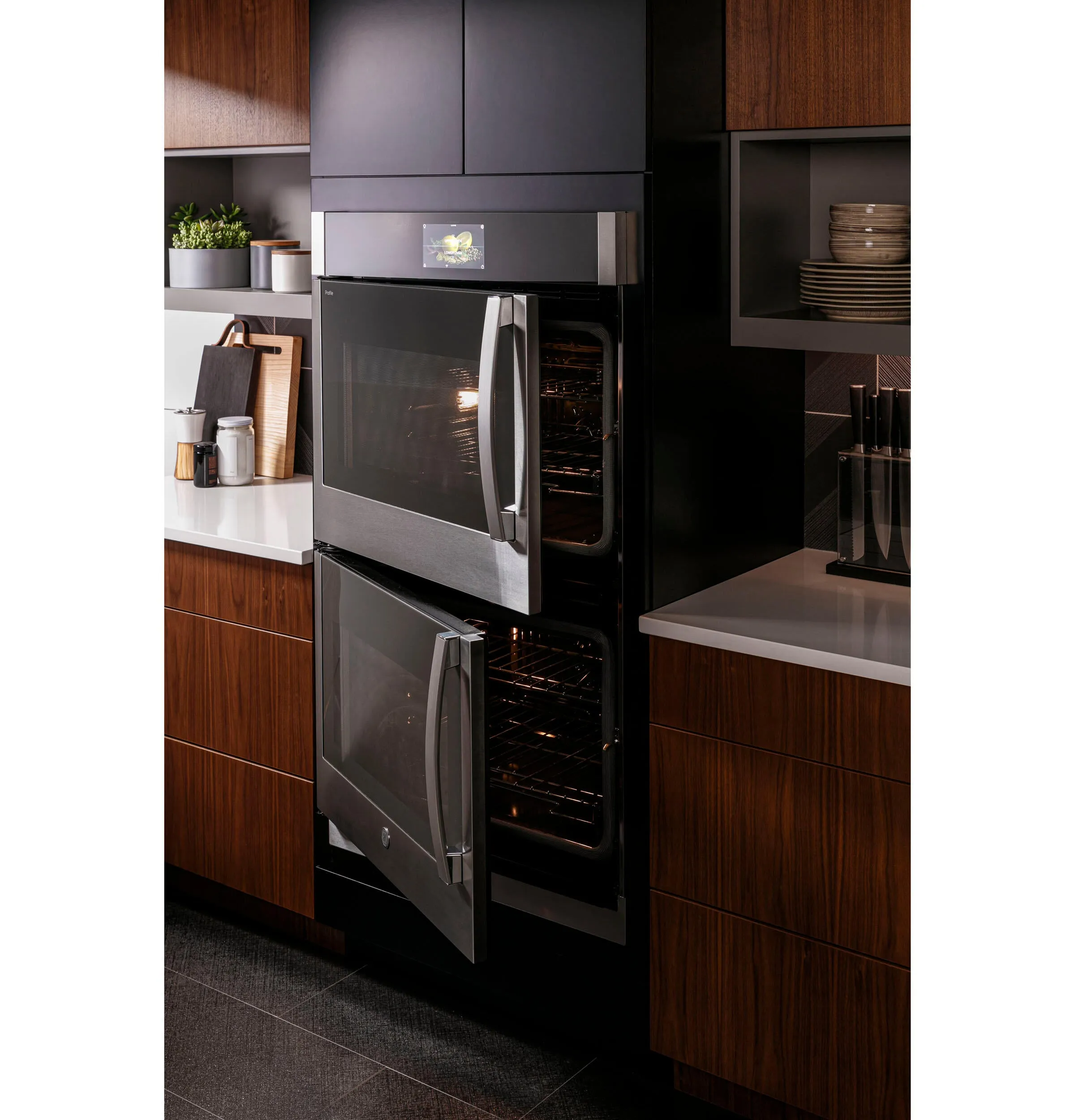 Ge Appliances PTD700LSNSS Ge Profile&#8482; 30 Smart Built-In Convection Double Wall Oven With Left-Hand Side-Swing Doors
