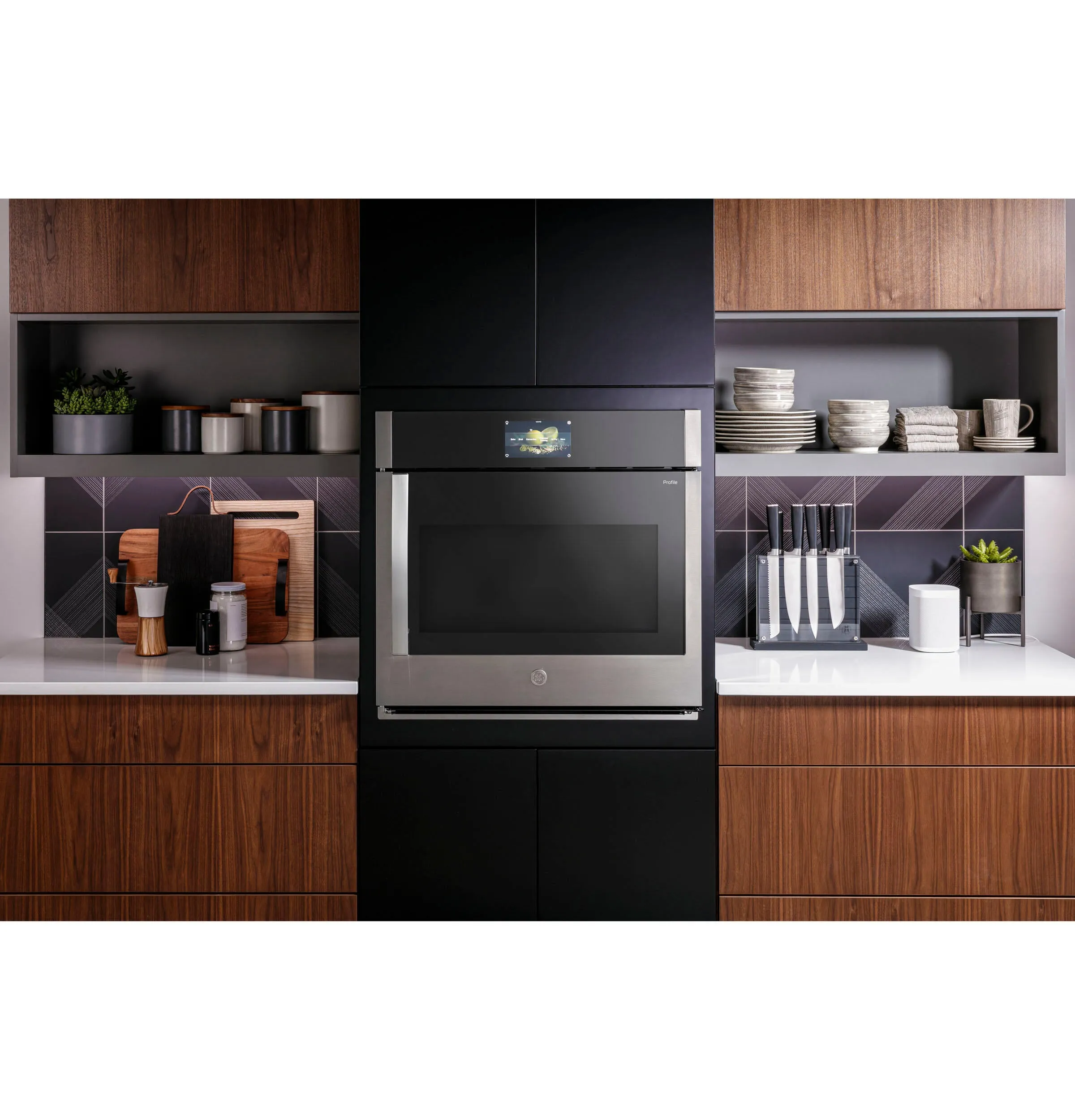 Ge Appliances PTS700LSNSS Ge Profile&#8482; 30 Smart Built-In Convection Single Wall Oven With Left-Hand Side-Swing Doors