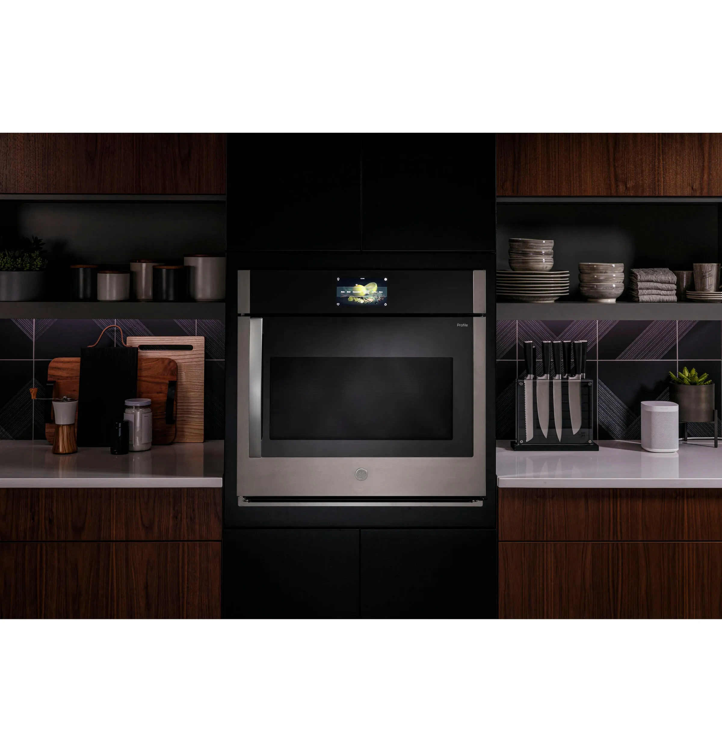 Ge Appliances PTS700LSNSS Ge Profile&#8482; 30 Smart Built-In Convection Single Wall Oven With Left-Hand Side-Swing Doors