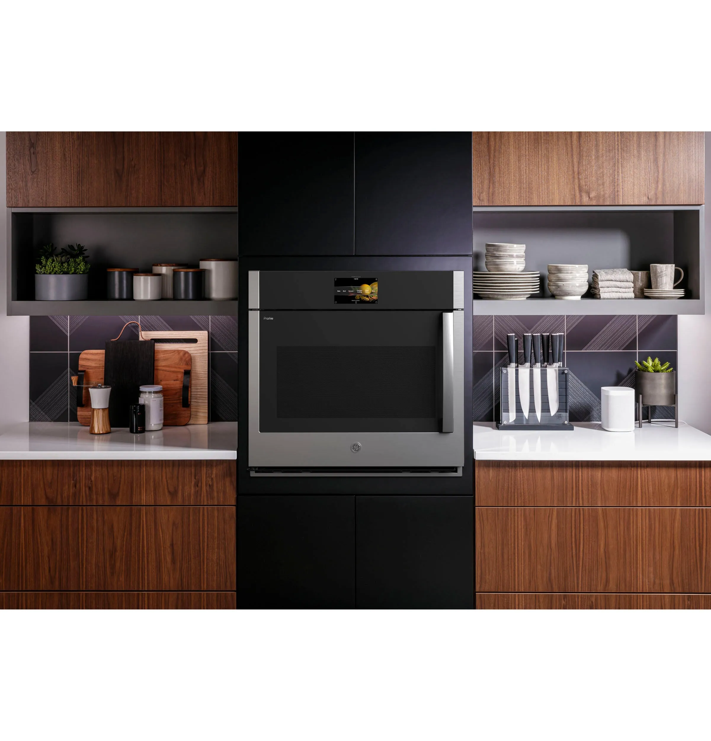 Ge Appliances PTS700LSNSS Ge Profile&#8482; 30 Smart Built-In Convection Single Wall Oven With Left-Hand Side-Swing Doors