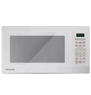 Hotpoint RES1072DTWW Hotpoint 0.7 Cu. Ft. Capacity Countertop Microwave Oven