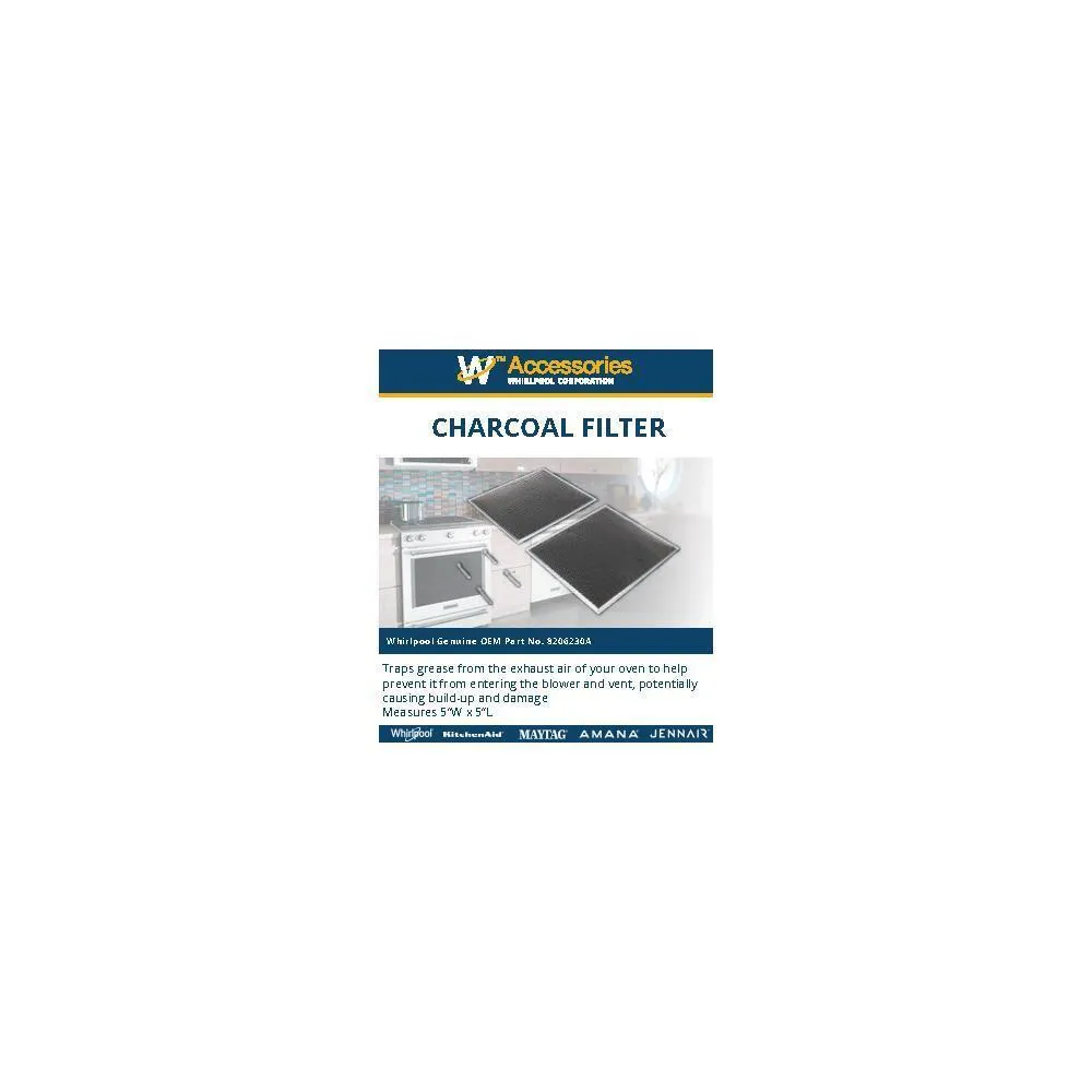 Jennair 8206230A Over-The-Range Microwave Charcoal Filter
