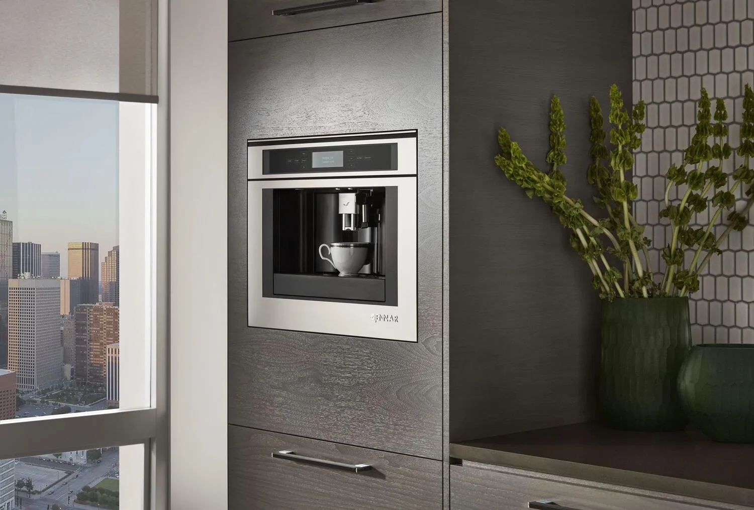 Jennair JBC7624BS Euro-Style 24 Built-In Coffee System - Stainless Steel