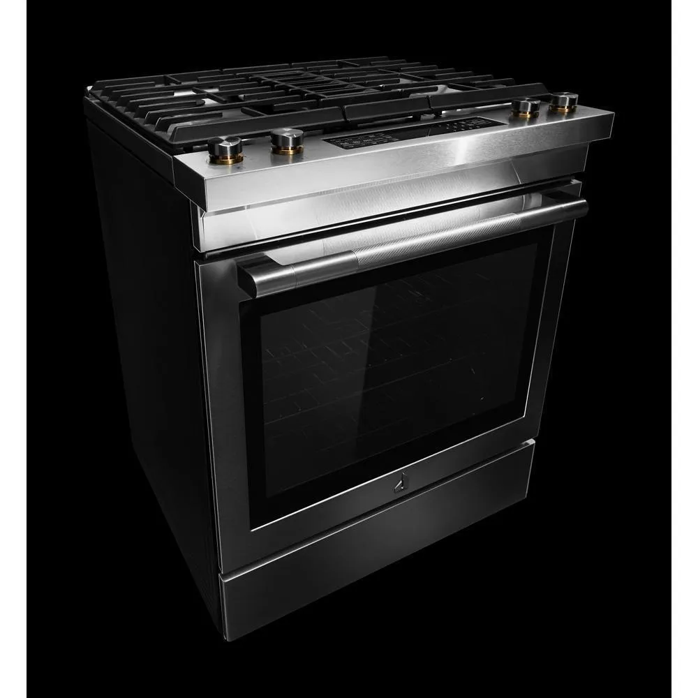 Jennair JDS1750ML 30 Dual-Fuel Downdraft Slide-In Range
