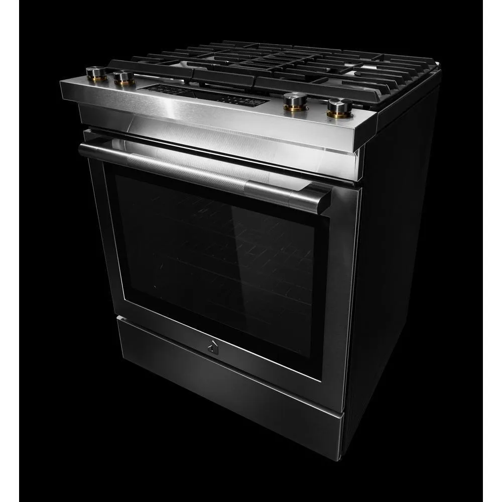 Jennair JDS1750ML 30 Dual-Fuel Downdraft Slide-In Range