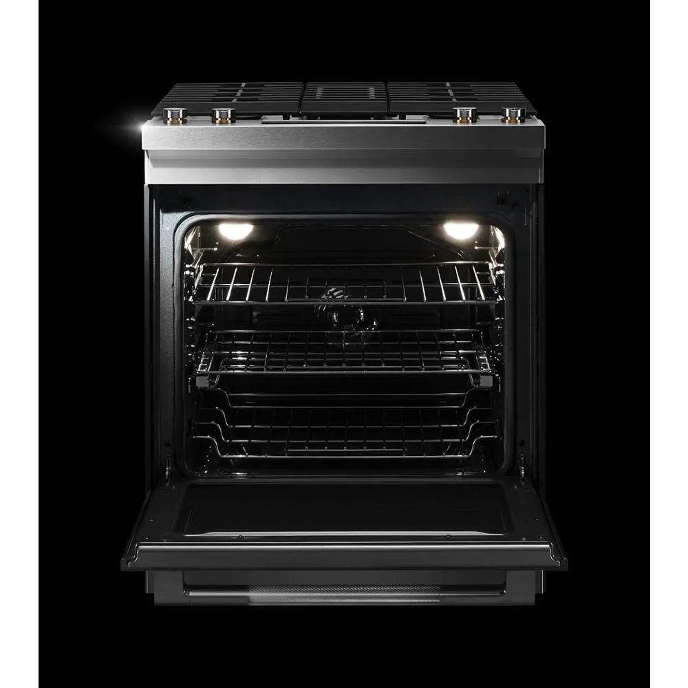 Jennair JDS1750ML 30 Dual-Fuel Downdraft Slide-In Range