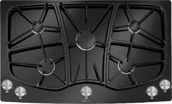 Jennair JGC9536BDB Gas Cooktop. 36
