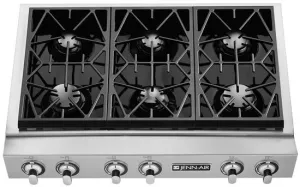 Jennair JGCP636ADP 36 Gas Cooktop