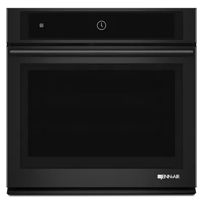 Jennair JJW2430DB Black Floating Glass 30 Single Wall Oven With Multimode Convection System