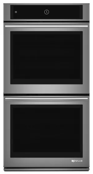 Jennair JJW2727DS Euro-Style 27 Double Wall Oven With Upper Multimode Convection System Stainless Steel
