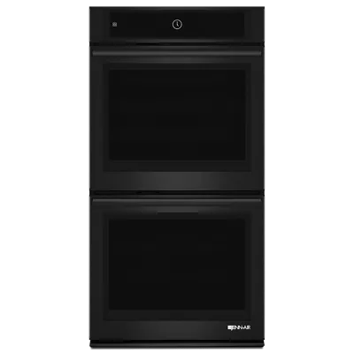 Jennair JJW2827DB Black Floating Glass 27 Double Wall Oven With Multimode Convection System