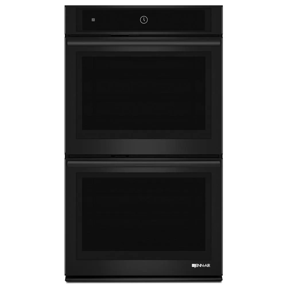 Jennair JJW2830DB Black Floating Glass 30 Double Wall Oven With Multimode Convection System