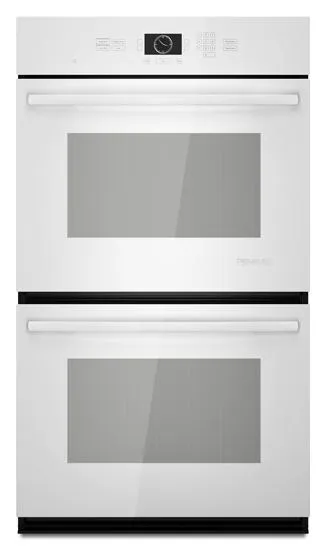 Jennair JJW2830WW White-On-White Jenn-Air Double Wall Oven With Multimode Convection. 30