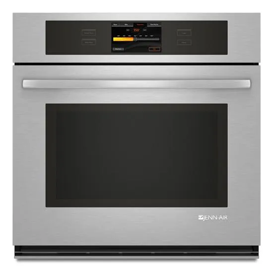 Jennair JJW3430WS Stainless Steel Jenn-Air Single Wall Oven With V2&#8482; Vertical Dual-Fan Convection System. 30