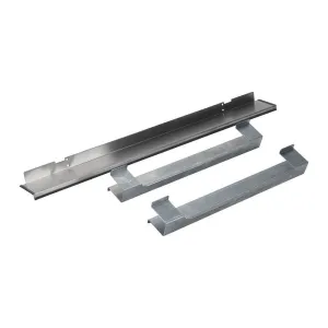 Jennair W10469903 30 Built-In Microwave Spacer Kit. Stainless Steel