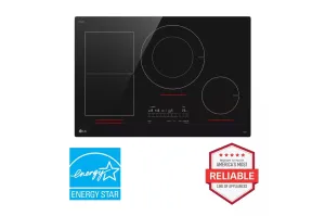 Lg CBIH3017BE 30 Smart Induction Cooktop With Ultraheat&#8482; 5.0Kw Element